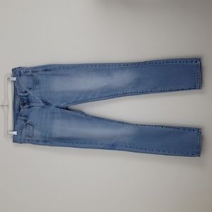 American Eagle Outfitters Skinny Faded Blue Jeans Size 6 32 X 29.5